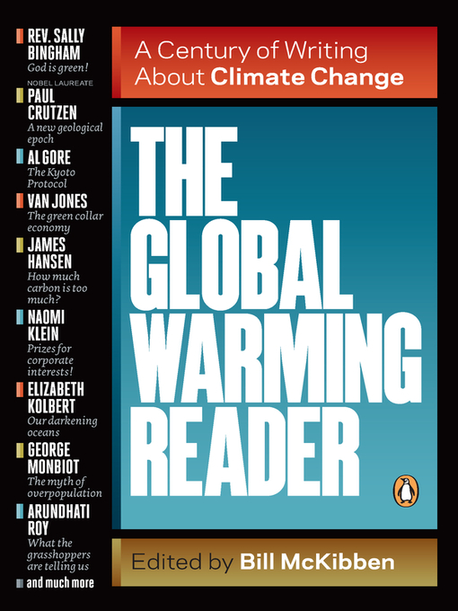 Title details for The Global Warming Reader by Bill McKibben - Wait list